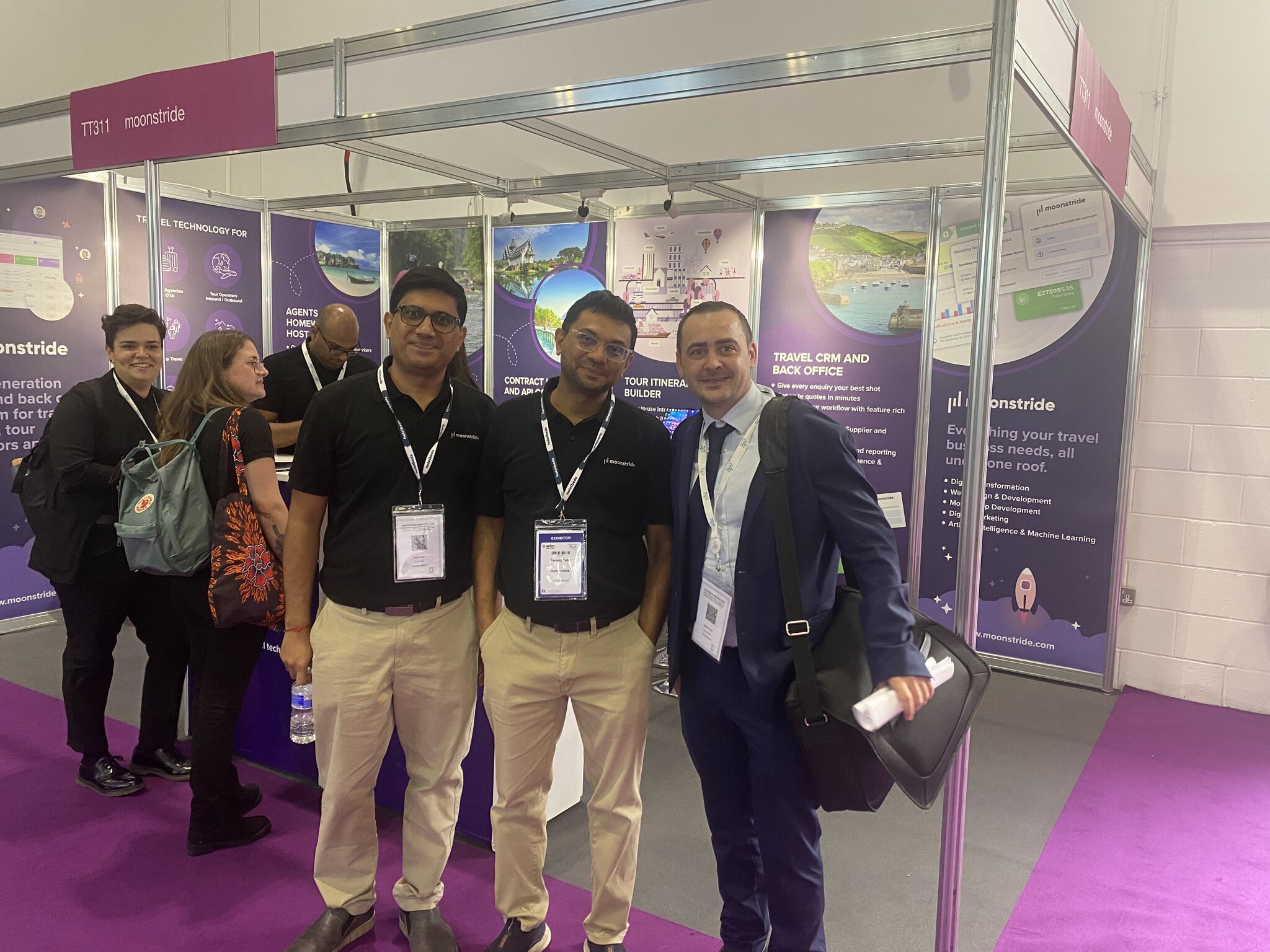 moonstride's Team at WTM Event