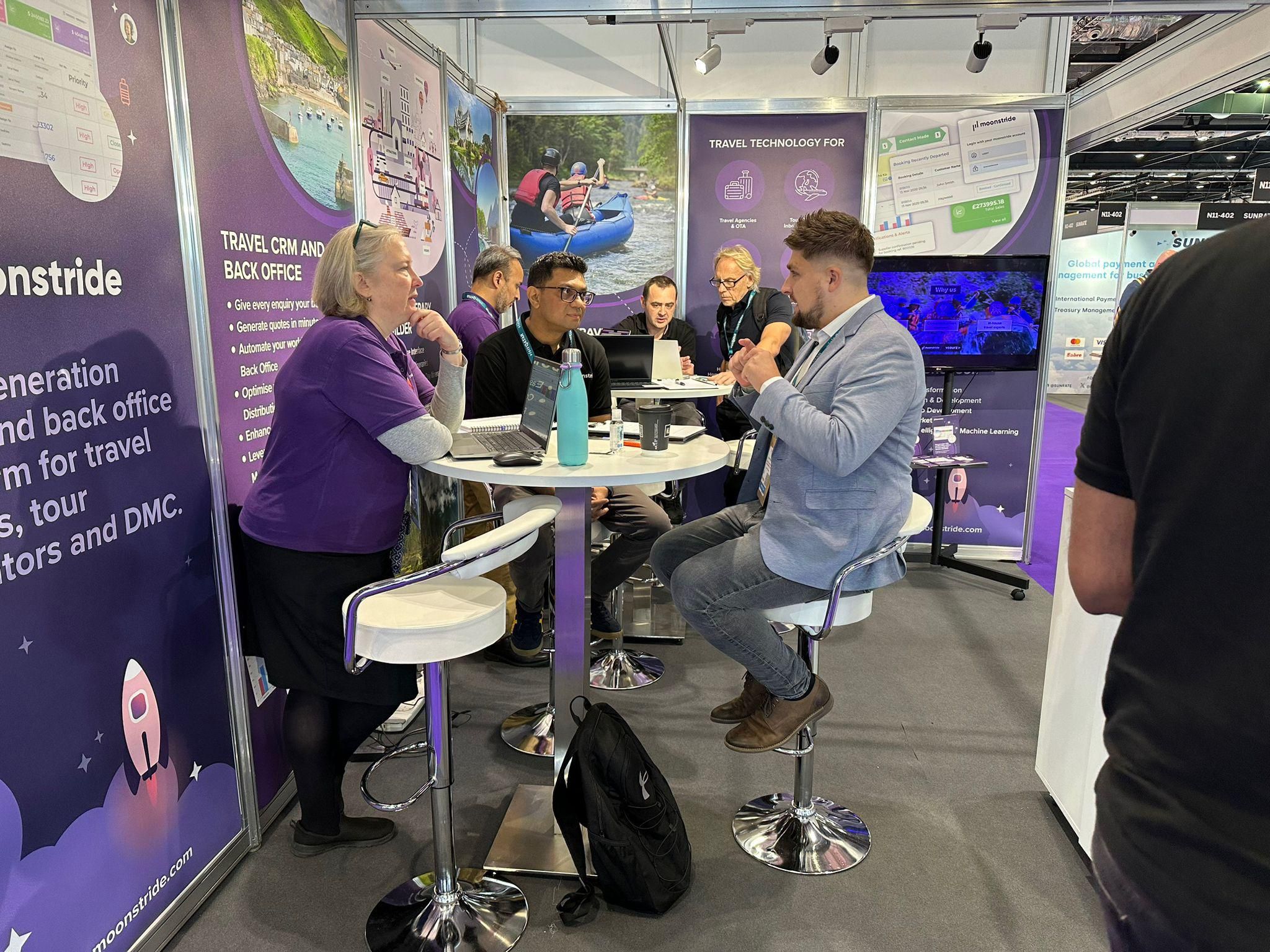 Discussing Travel Technology at WTM London
