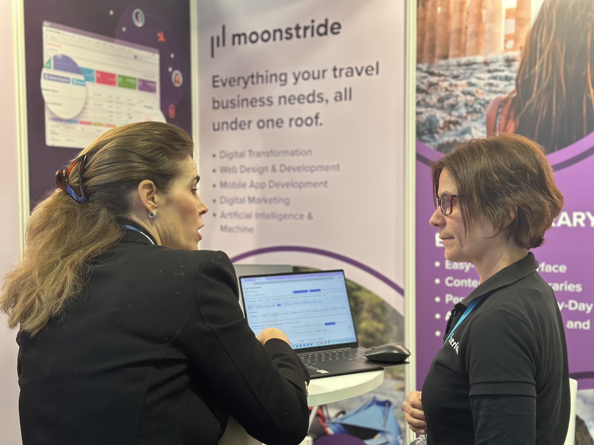 moonstride Demo at ITB Berlin