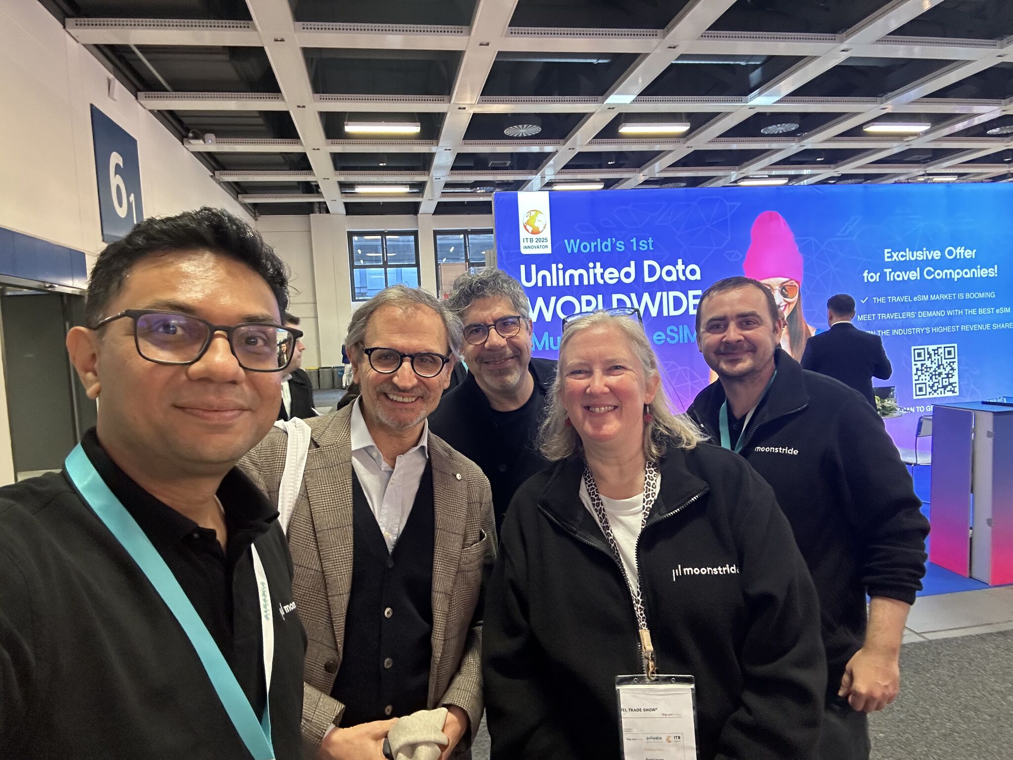 moonstride Team Engaging at ITB 2025