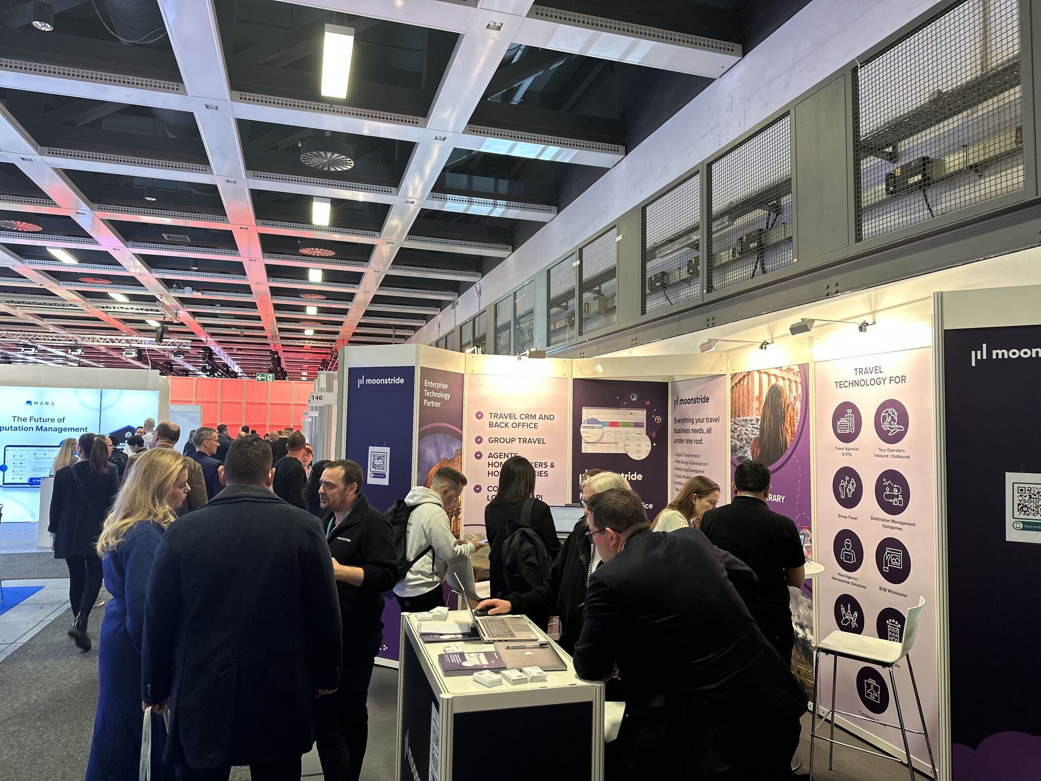 Travel Businesses Discovering moonstride at ITB