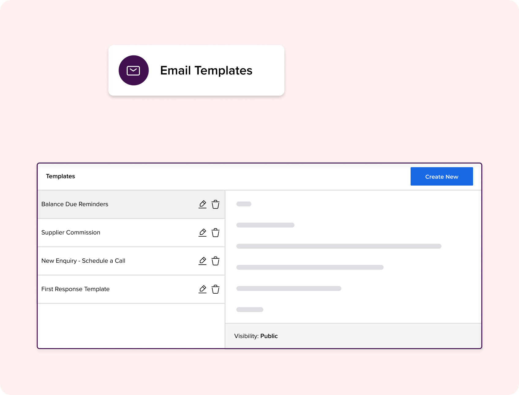 Personalisierte E-Mail-Vorlagen