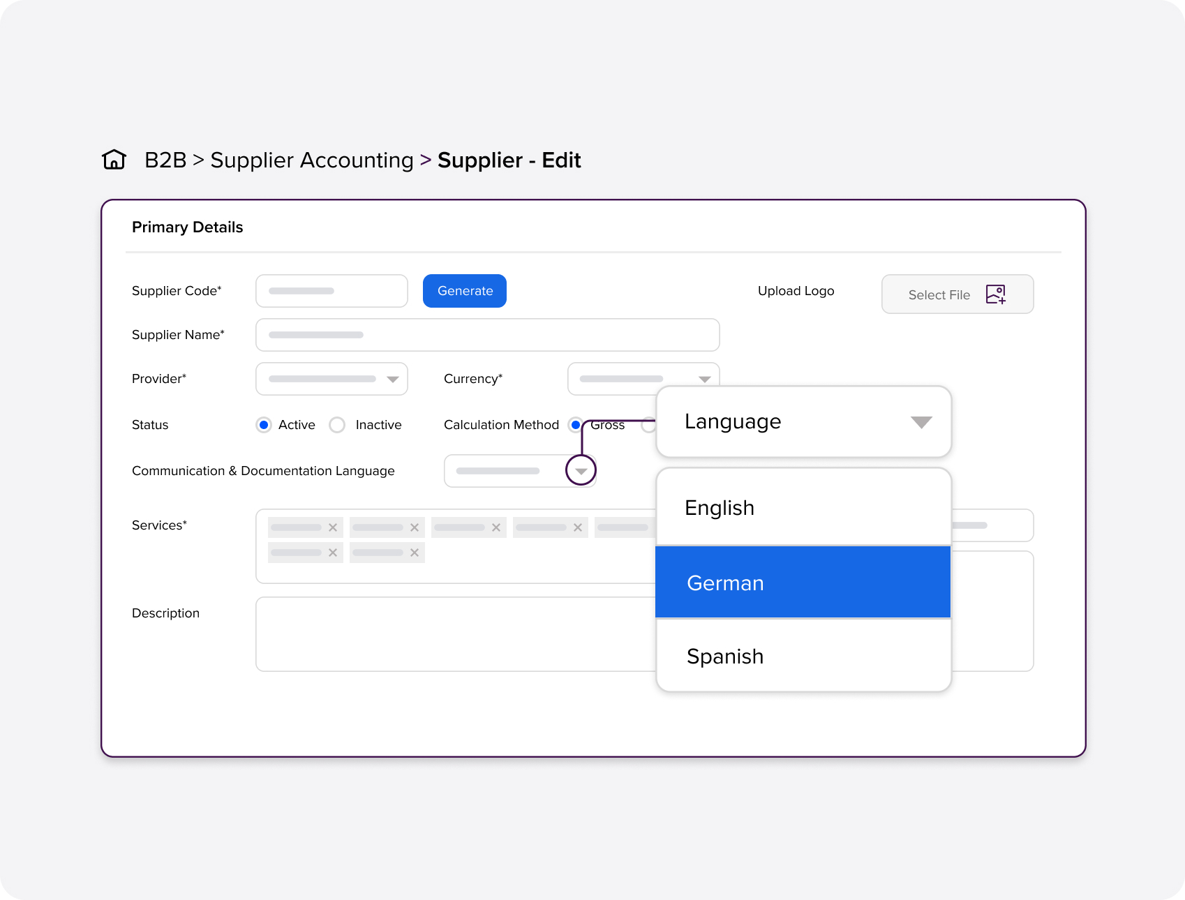 Supplier Communication & Documentation