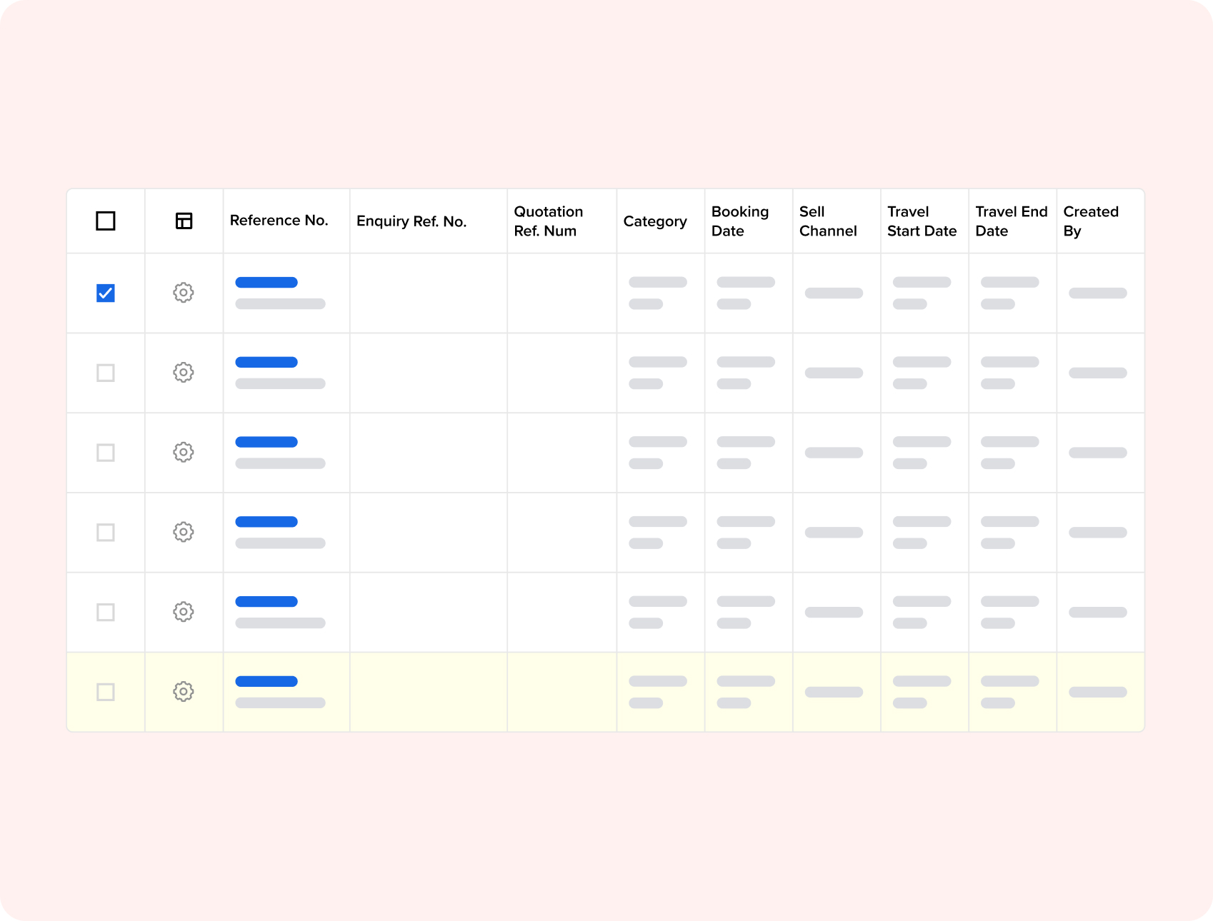 Integrated CRM and Booking Engine