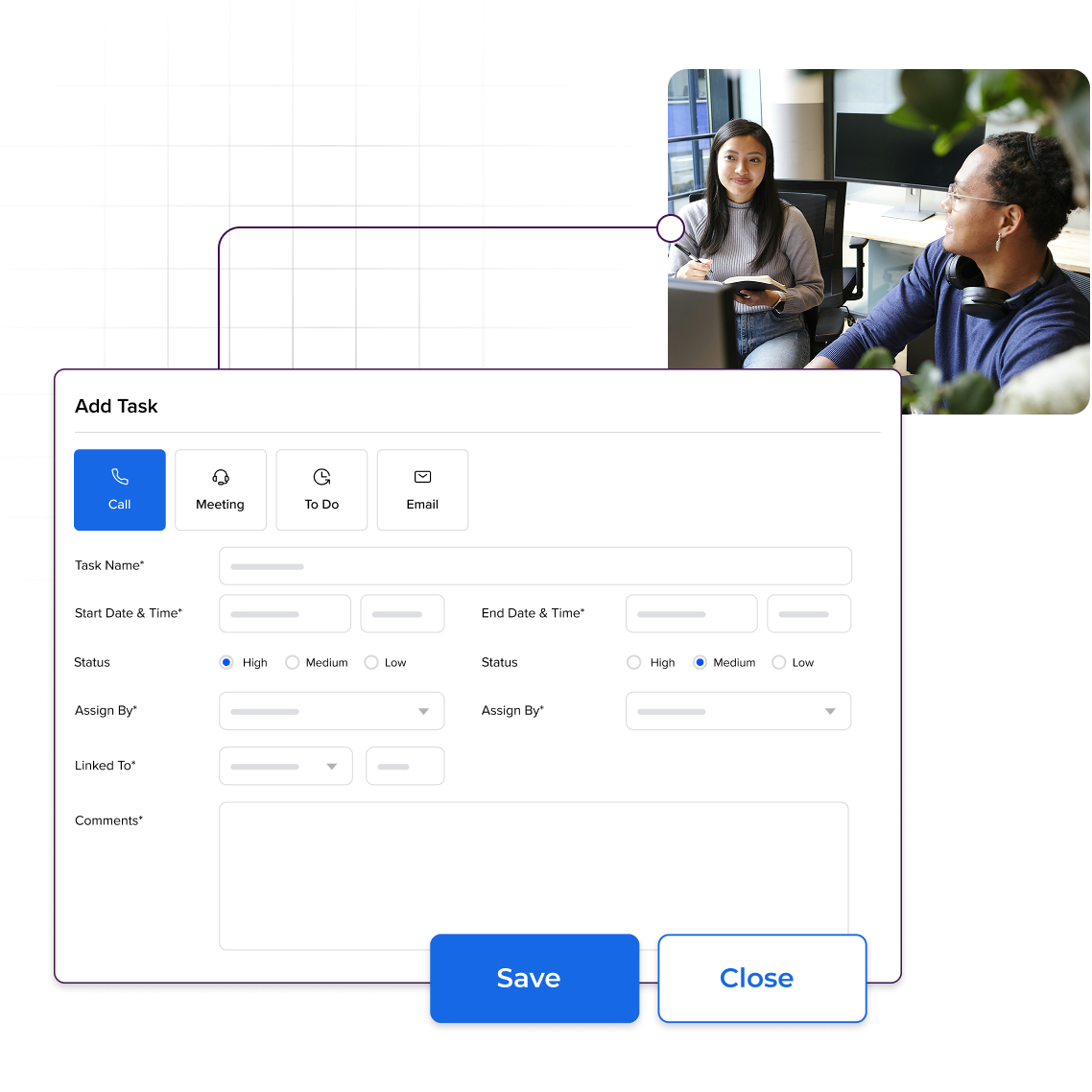 Group 1000006082@2x Stay Organised, Stay Ahead with Our Task Management Module