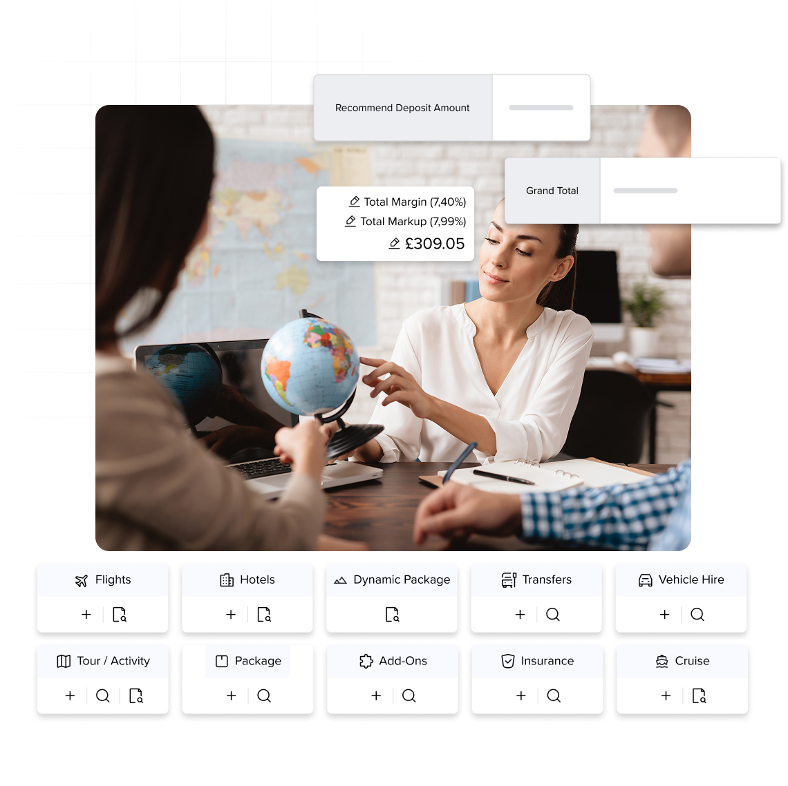 Software zur Verwaltung von Reiseangeboten - Erstellen, Anpassen und Weitergeben von Angeboten in wenigen Minuten