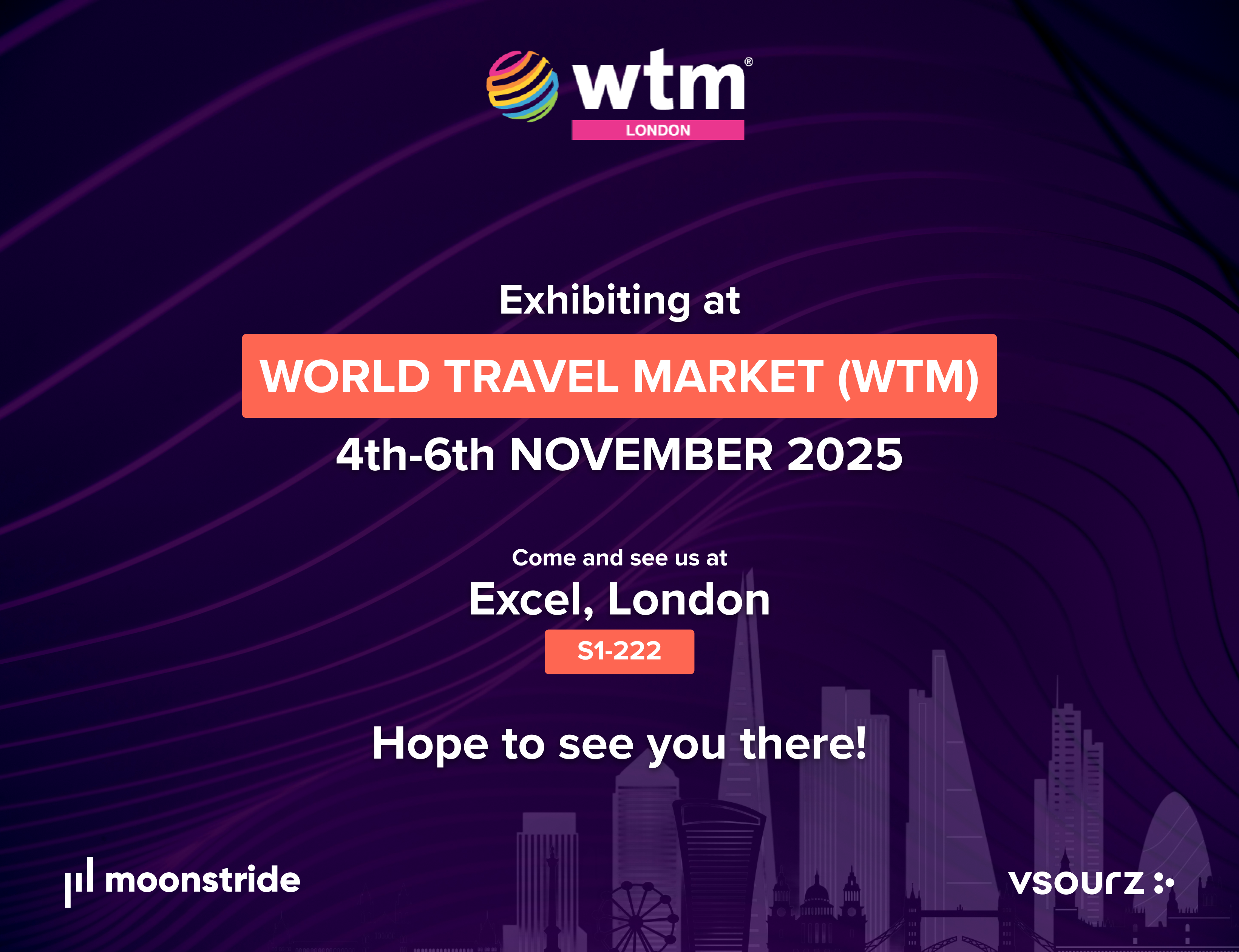 moonstride au salon WTM London 2025 ‑ Driving Innovation in Travel Tech